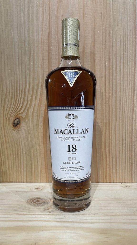 Maccallan 18 ans Double Cask 42% 70cl