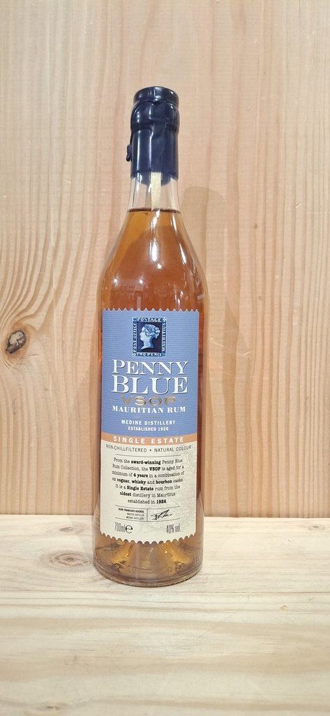 Penny Blue Rhum VSOP 40% 70cl