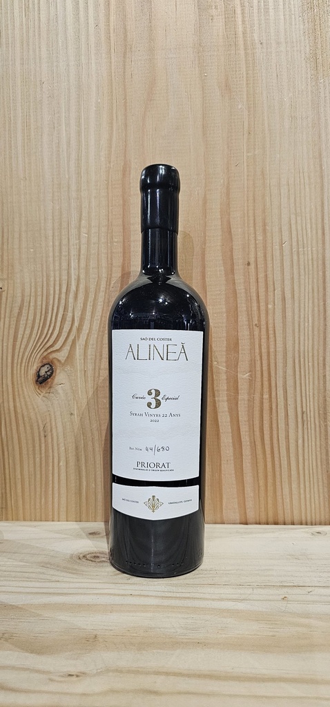 Sao del Coster Alinea 3 2021 Priorat DOQ 15% 75cl