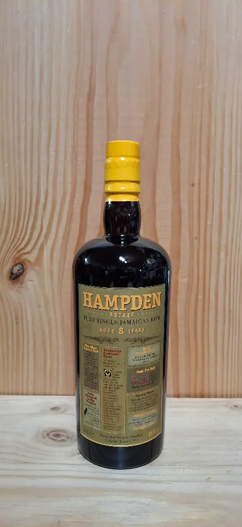 Hampden 8 ans pure single 45% 70cl
