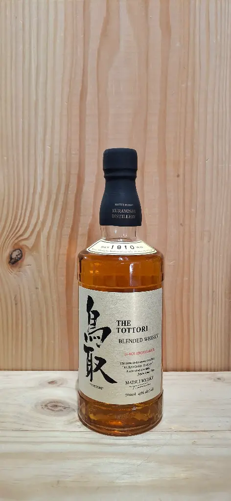 Whisky Tottori Blend fut Bourbon 43% 70cl