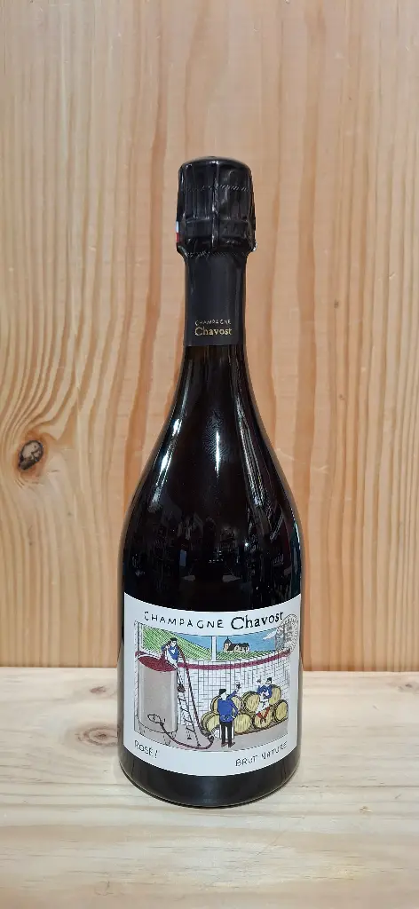 Chavost Rosé ! brut Nature 12.5% 75cl 