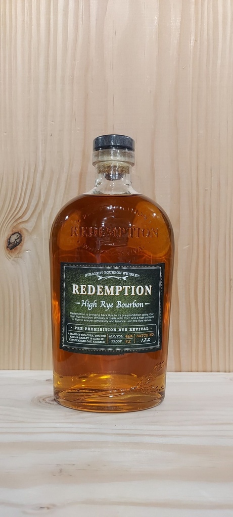 Redemption High Rye Bourbon 46% 70cl
