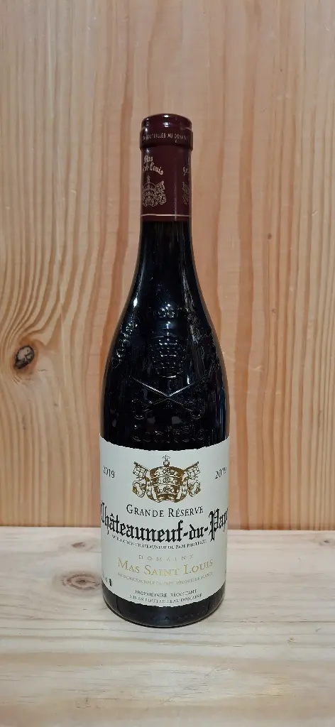 Mas Saint Louis Chateauneuf-du-Pape 2019 Grande Réserve Rouge AOP 14% 75cl 
