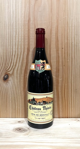 Château Thivin " Les sept vignes" 2022 Côte de Brouilly AOC 13,5% 75cl